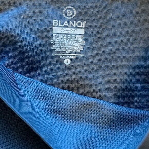 EXCELLENT CONDITION BLANQI EVERYDAY HIPSTER SUPPORT LEGGINGS SMALL STORM COLOR - Picture 4 of 6